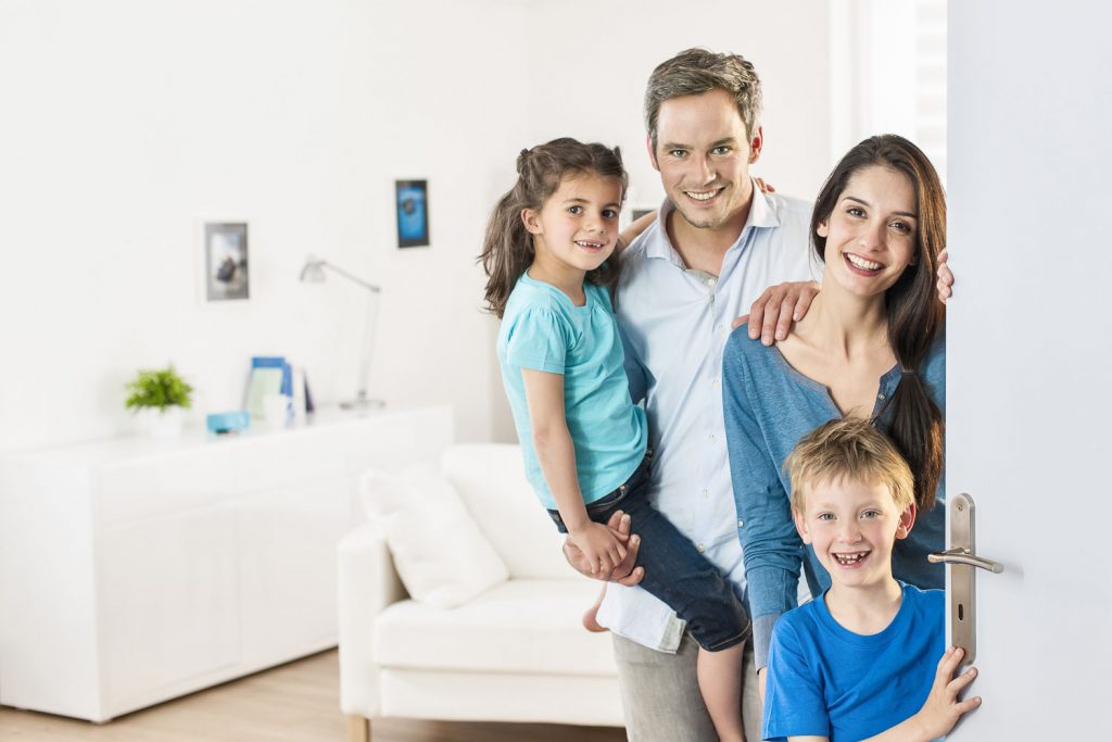 Picture of a host family