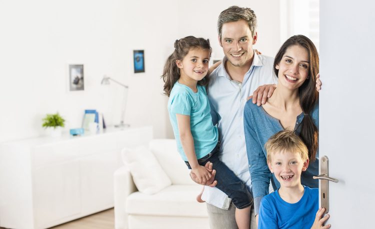 Picture of a host family