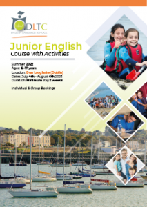 Brochure Cover of Summer Junior English Course in Dublin
